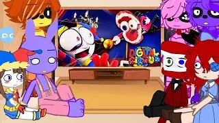 TADC & Smiling Critters React To Pomni Wake Up Time To Go On An Adventure II Naomi 🐰