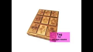Tag for escape rooms. Пятнашки для квест комнаты