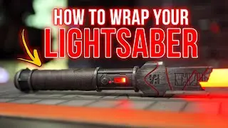 Create A Braided Leather Wrap For Your Lightsaber Hilt