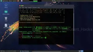 How to use The Harvester tool | Ethical hacking in telugu