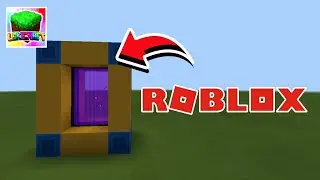 How to Make a PORTAL to ROBLOX in Lokicraft