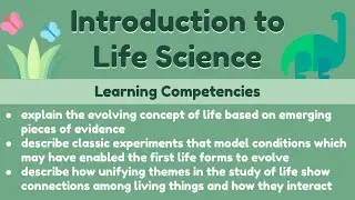 Introduction to Life Science | Origin of Life | Historical Development of the Concept of Life