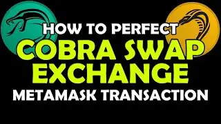 COBRASWAP EXCHANGE ON BSC | HOW TO MAKE SURE META MASK TRANSACTION DOESN'T FAIL | QUICK SOLUTION