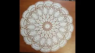 Красивая салфетка крючком (часть 2)