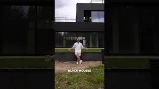 Why are black houses awesome? 😎 #zrobimarchitects #architecturedesign