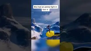 Anime fight in Fortnite