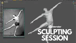 I Tried Gesture Sculpting in BLENDER