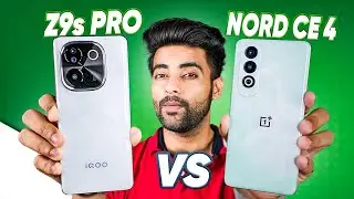iQOO Z9s Pro vs Oneplus Nord CE 4 !!
