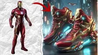 AVENGERS but SNEAKERS 👟 MARVEL&DC 💥 All AI Characters (marvel-dc) 2025