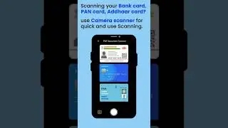 Scan & save importent document in pdf