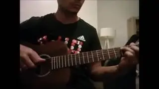 Adlee on the Sigma TM15E Travel Guitar