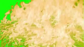 GREEN SCREEN Realistic Fire Effects 06 EASY TO EDIT by BF Studio