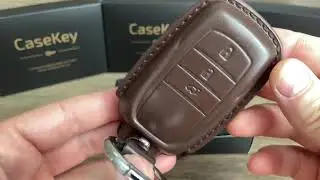 Кожаный чехол для ключа Toyota, ключ №3, casekey