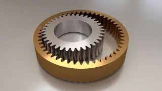 Tutorial: How to Instantly Model External/Internal Involute Gear Pairs in Blender