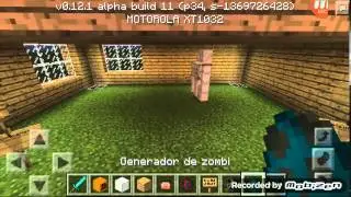 Como Hacer Golems + Server Minecraft PE