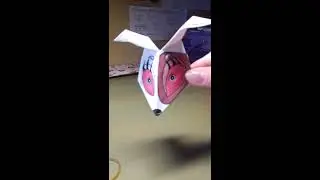 HOW TO MAKE VANNY'S MASK ~ FNAF VR  (Japanise Origami Technich)