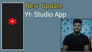 New Update Of YouTube Studio App/ Dark Mode