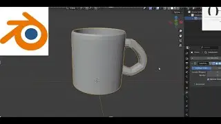 BLENDER 3D BARDAK MODELİ -- BLENDER DERSLERİ