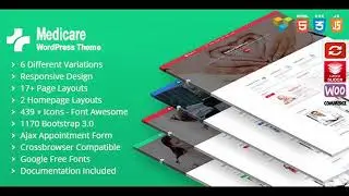 Medicare Responsive WordPress RTL Theme | Themeforest Website Templates and Themes