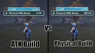 Eula ATK Build VS Physical Build - Genshin impact