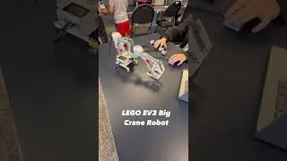LEGO Mindstorms EV3 - Big Crane robot!