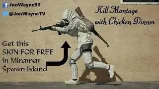 FREE SKIN on Miramar Spawn Island - Kill Montage | PUBG MOBILE