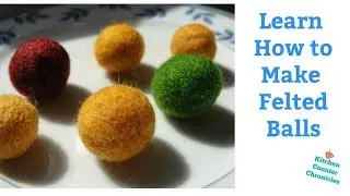 How to Make Felt Balls