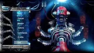 COOL DESIGN OF THE MENU OF A SCIFI GAME !  (REMOTE LIFE 2) !#gametrailer #designer  #gamedev #design