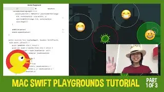 Mac Swift Playgrounds tutorial - Part 1 of 3