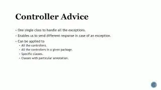 Controller Advice 1
