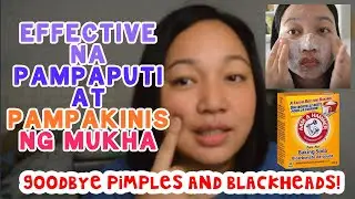 Paano pumuti at kuminis ang mukha gamit ang BAKING SODA?