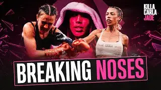 Bloody Brawl- Carla Jade v Nikki Hru - Misfits 018 #blood #boxing #misfitsboxing