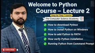 How to Install Python on Windows || Python Tutorial for beginners || Python installation guide