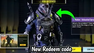 Codm Today New Character Skin Redeem code 2025 | call of duty Mobile Redeem code | cod Mobile codes 