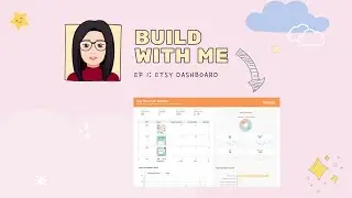 Build With Me EP 1🎨  How to build a Google Data Studio dashboard from scratch -Etsy Dashboard Sample