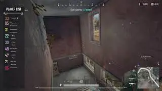 When you go afk in pubg, and this happens.