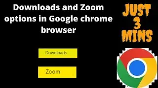 Google Chrome Downloads 2022 || zoom options in google chrome browser 2022