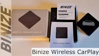 BINIZE Wired to Wireless Carplay BOX - Unboxing / Recensione