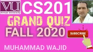 cs201 grand quiz solution fall 2020 ~ cs201 grand quiz 2020