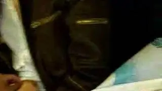 Martin flashing a train