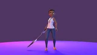 Blender - Rain Rig Diana Attack