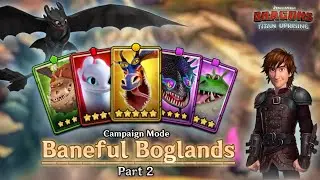 Baneful Boglands: Part 2  — Campaign/Story Mode Gameplay | Dragons: Titan Uprising