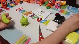 МАСТЕР КЛАСС  ПОНИ ИЗ ЛЕГКОГО ПЛАСТИЛИНА 2 ИЗ 4