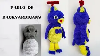 COMO TEJER A PABLO DE BACKYARDIGANS AMIGURUMI- TUTORIAL PASO A PASO