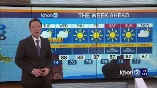 Justin Cruz's Hawaii Weather Report 9/9/24
