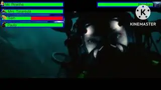 Mr. Piranha vs Piranhas with healthbars