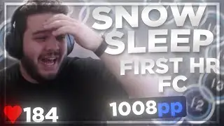 I GOT FIRST HR FC osu! 8.97 ⭐ Snow Sleep +HR 1008PP