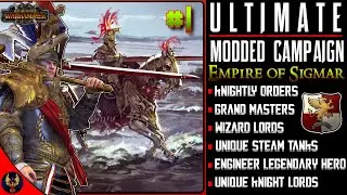 Karl Franz Saves The Empire! | Ultimate Modded Empire Campaign #1 - Total War Warhammer 3