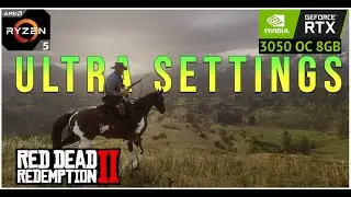 Red Dead Redemption 2 l RTX 3050 (OC 8GB) Max Settings BENCHMARK l Ryzen 5 3600