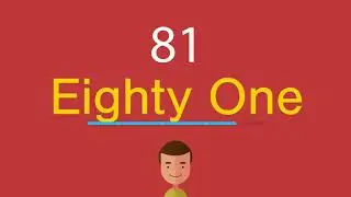 81 по-английски
